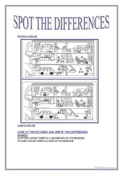 Spot The Difference Printable Worksheets For Adults