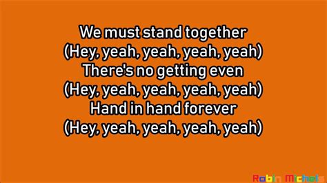 Nickelback When We Stand Together Lyrics Text Youtube