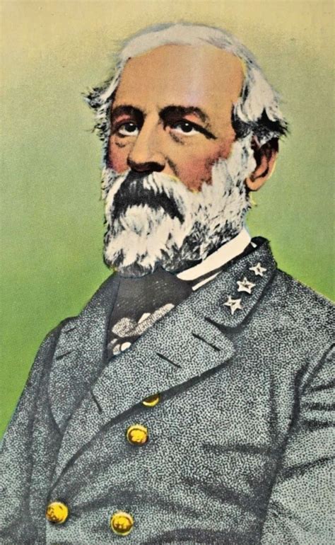 Rel Postcard Robert E Lee General Robert E Lee Male Sketch