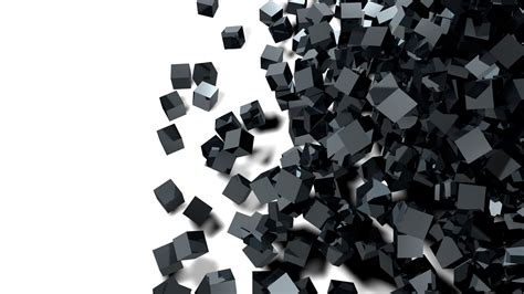 Free 3840x2160 resolution black solid color background, view and download the below background for free. Wallpaper cube, glass, black, 3D, 4K, Abstract #18927