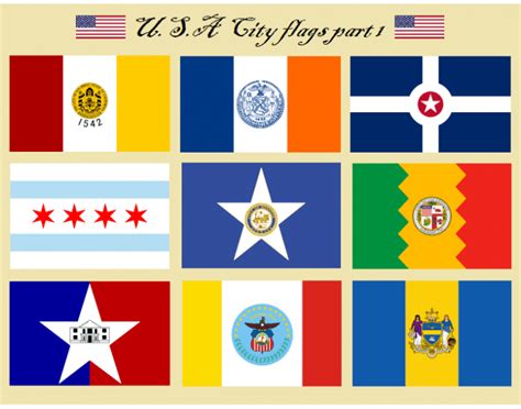Usa City Flags Part 1 Quiz