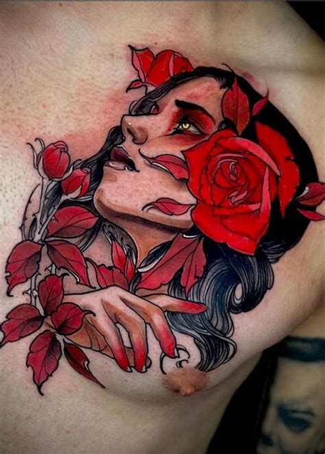 Kaitlin green is a female tattoo artist at landmark tattoo, a tattoo shop in denver, colorado, specializing in dotwork, trash polka, blackwork, mandalas. 39 Figure Watercolor Tattoos That Are Beautiful Works of ...