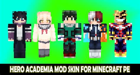 Mod My Heros Academia Skins For Minecraft For Android Apk Download