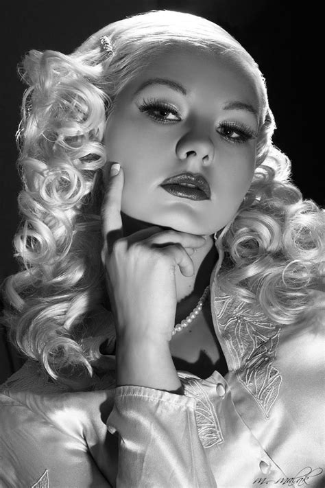 Very Damatic Model Photographers Old Hollywood Glamour Blonde Bombshell