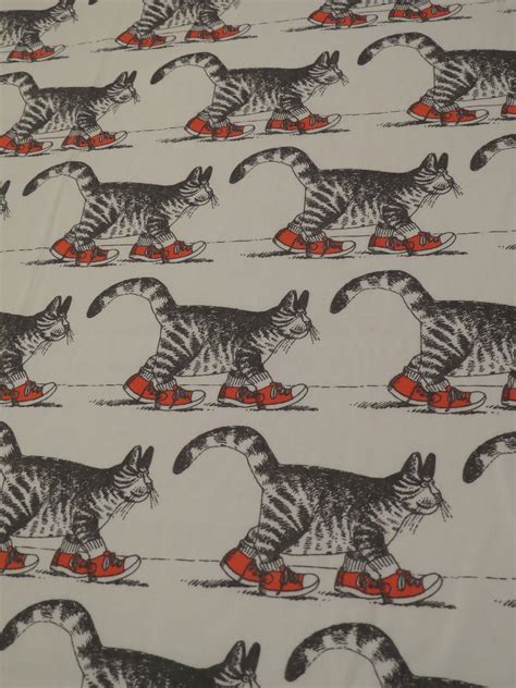 Vintage Kliban Cat Full Sized Flat And Fitted Sheets