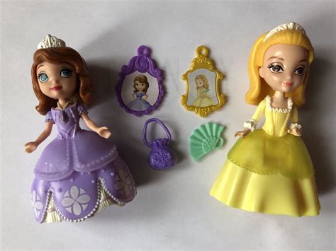 Disney Junior Sofia The First Figurine Set Princess Sofia And Princess Amber Ebay