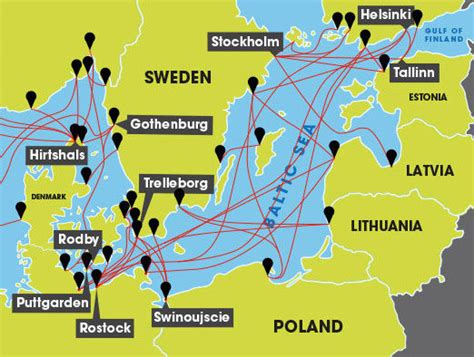 Create your own custom map of poland's counties (powiats). How do I get a freight ferry from UK to Baltic Sea ...