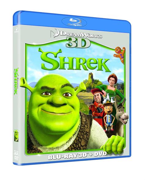 Shrek 3d Blu Ray 3d Blu Ray Dvd 2001 Movies And Tv