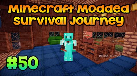 Minecraft Modded Survival Journey 50 Villager Trades Youtube