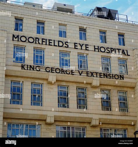 Moorfields Eye Hospital Stock Photo Alamy