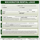 Photos of Washington State Residential Lease Form