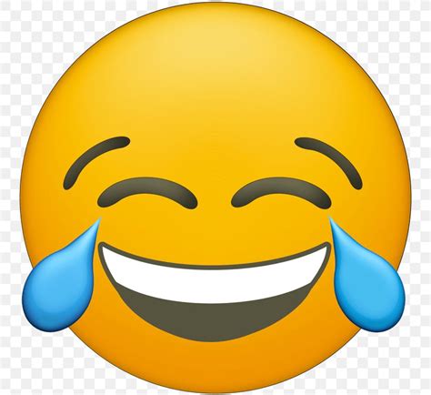 Emoticon Face With Tears Of Joy Emoji Smiley Laughter Clip Art Png My