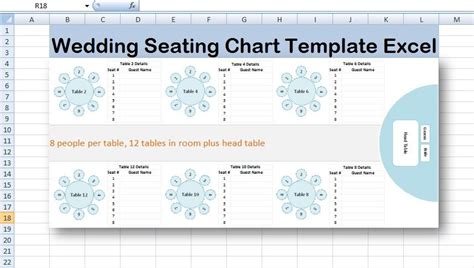 Wedding Seating Chart Template Excel Seating Chart Wedding Template