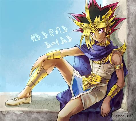 Zin Yu Gi Oh Duel Monsters Yu Gi Oh Pharaoh Atem Yami Yugi Bare Legs The Manga Manga