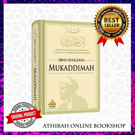 Ready Stock Kitab Mukaddimah Karya Ibnu Khaldun Pustaka Alkautsar