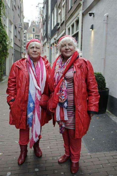 The 70 Year Old Twins Louise And Martine Fokkens Are Amsterdams Oldest