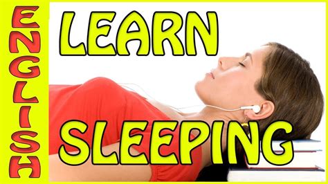 Learn English Sleeping Its True This Video Can Increase Your