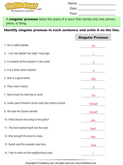 The penultimate line of approach can help us determine the departure time and prices. Identify Singular Pronouns in a Sentence Worksheet ...