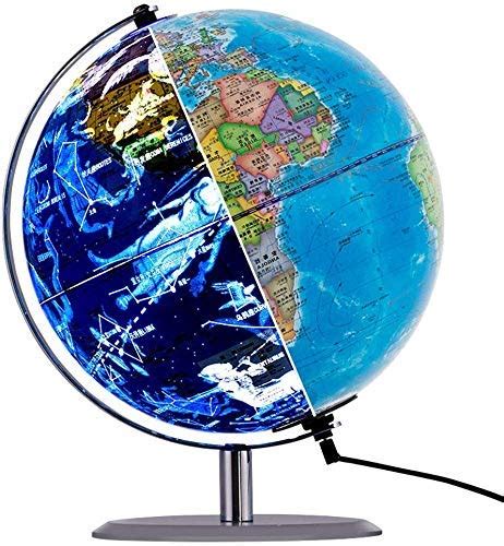 Buy Globe Illuminated Spinning World Globe 3 In 1 Interactive