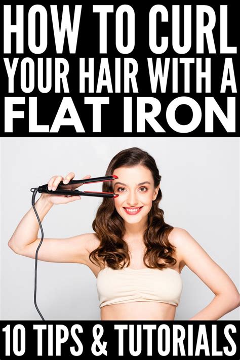 How To Curl Your Hair With A Flat Iron 7 Tips And Hacks How To Curl Your Hair Curling Hair