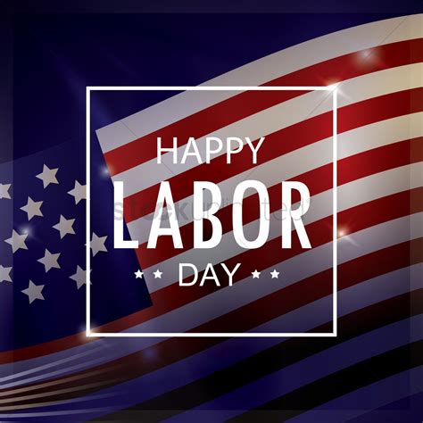 Happy Labor Day Wallpaper Vector Image 1563500 Stockunlimited