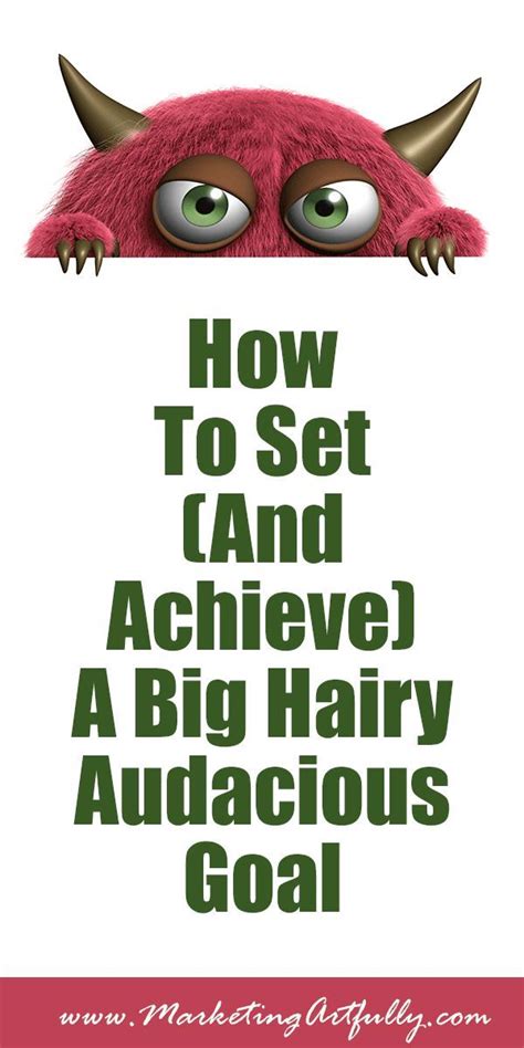 Big Hairy Audacious Goal Worksheet