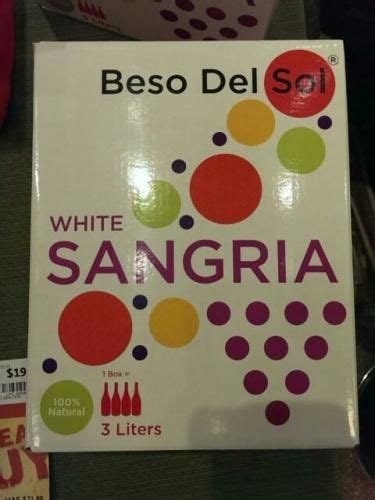 Beso Del Sol Sangria White White Sangria Sangria Wine Catalogue