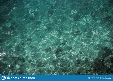 Teal Ocean Water Texture Stock Photography 125969564