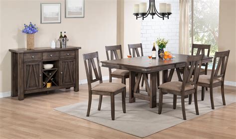 Formal Dining Room Table With 8 Chairs 96 Dinan Espresso Formal