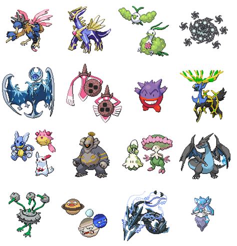 Sprite Fusion And Recolor Collection 2 Pokemon