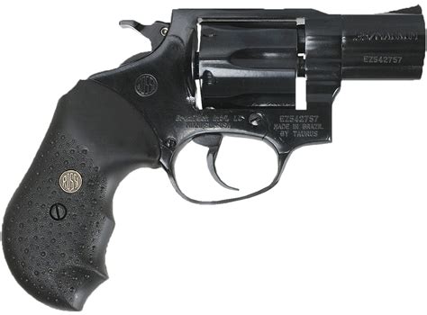 Rossi R46102 Revolver 357 Remmag 2 6rd Black Rubber Grip Blue Steel