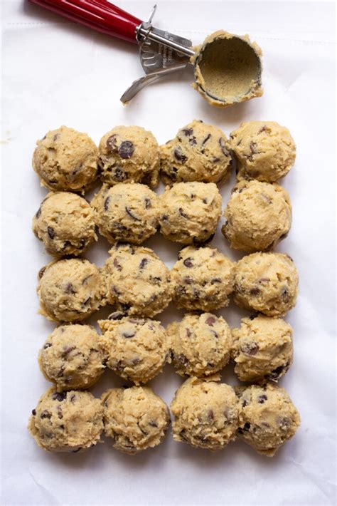 easy homemade cookie dough how long can you freeze it