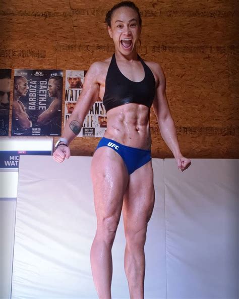 UFC Star Michelle Watersons Amazing Body Transformation Including When The Karate Hottie Posed