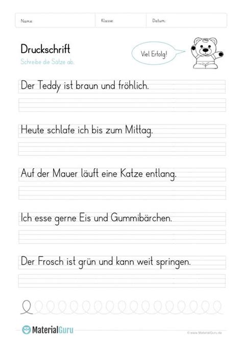 Klasse 2 rechenblatter minus aufgaben ubungen arbeitsblatter. Ein kostenloses Arbeitsblatt zum Üben der Druckschrift ...