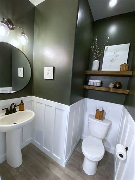 Green Powder Bathroom Thiết Kế Nội Thất Phòng Tắm Phòng Tắm Nhỏ