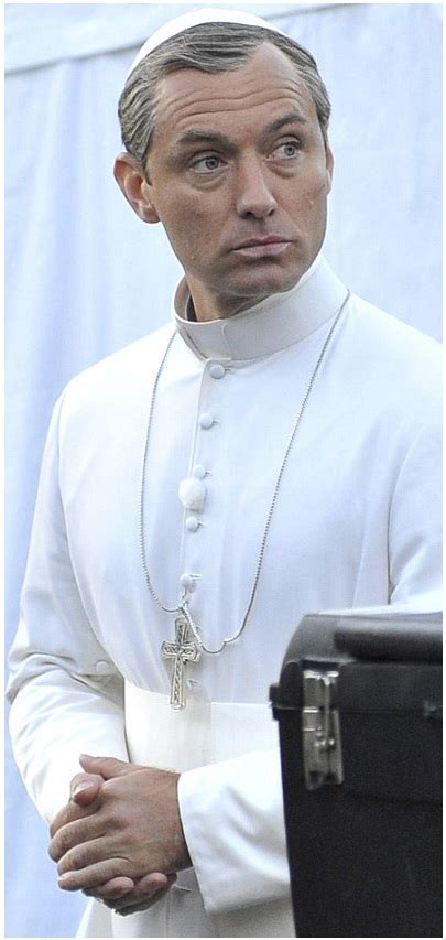 Holly Holy New Photos Of Jude Law In The Young Pope Tv Series Of