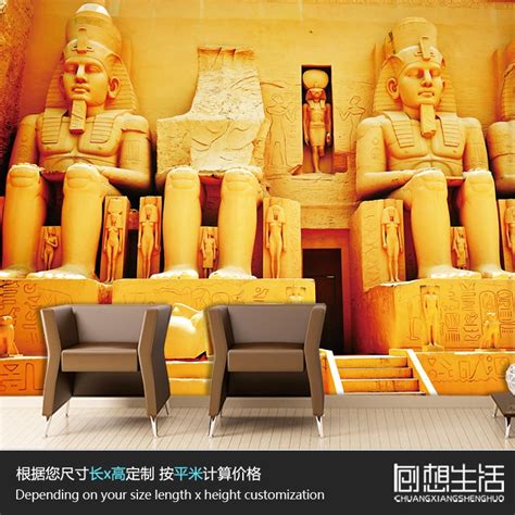 Egyptische Farao Piramides Gepersonaliseerde 3d 3d Behang Mural Custom 3d Behang Achtergrond Van