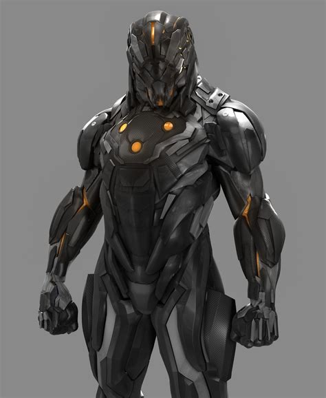 Steel Armor Mars Futuristic Armour Armor Concept Futuristic Armor