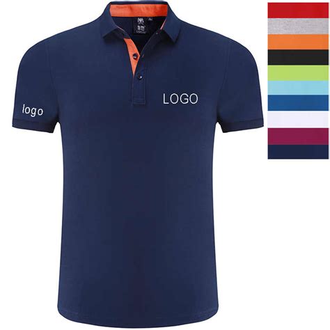 Custom Embroidery Personalised Polo Shirt Full Color Text Logo Print