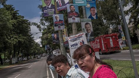 Guatemala Votes For President But Candidates Are Excluded The New York Times