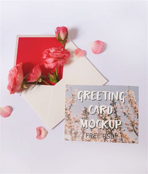 Check spelling or type a new query. Greeting Card Mockup - Free Mockup Download