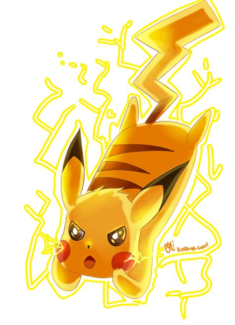 025 Pikachu Used Nuzzle And Thunderbolt Game Art Hq