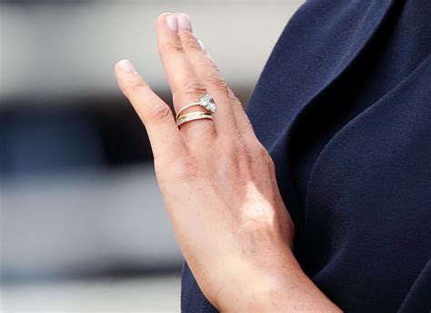 The bespoke three diamond trilogy ring given to meghan markle by prince harry is priceless but you can get your very own lookalike version for just £33 harry's bespoke ring with a central diamond from botswana and surrounding gems from princess diana's collection may be priceless but the high street. Fans React to Meghan Markle's Redesigned Engagement Ring ...