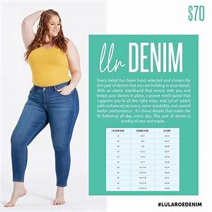 Sonlet Bless Your Heart Weekly Llr Denim Sizing Chart