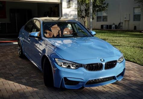 From the cars.com expert editorial team. 2016 BMW M3 DCT Yas Marina Blue with Amaro Brown Interior ...