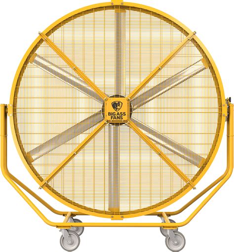 Big Ass Fans Airgo 8 Ft Oaw Indooroutdoor Portable Barrel Fan