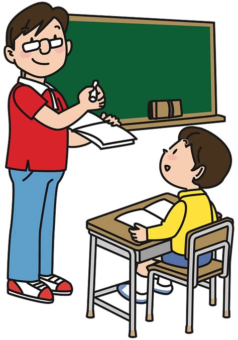 Teacher And Student Clipart Free Download Transparent Png Creazilla