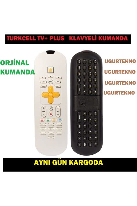 Turkcell Tv Plus Klavyeli Orjinal Kumanda Fiyatı Yorumları Trendyol