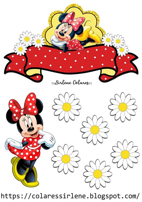 Topo De Bolo Minnie Para Imprimir Minnie Mouse Pictures Minnie Mouse