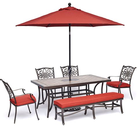 See more ideas about patio dining furniture, dining furniture, outdoor dining set. Tile Top Patio Dining Table Set - Patio Ideas